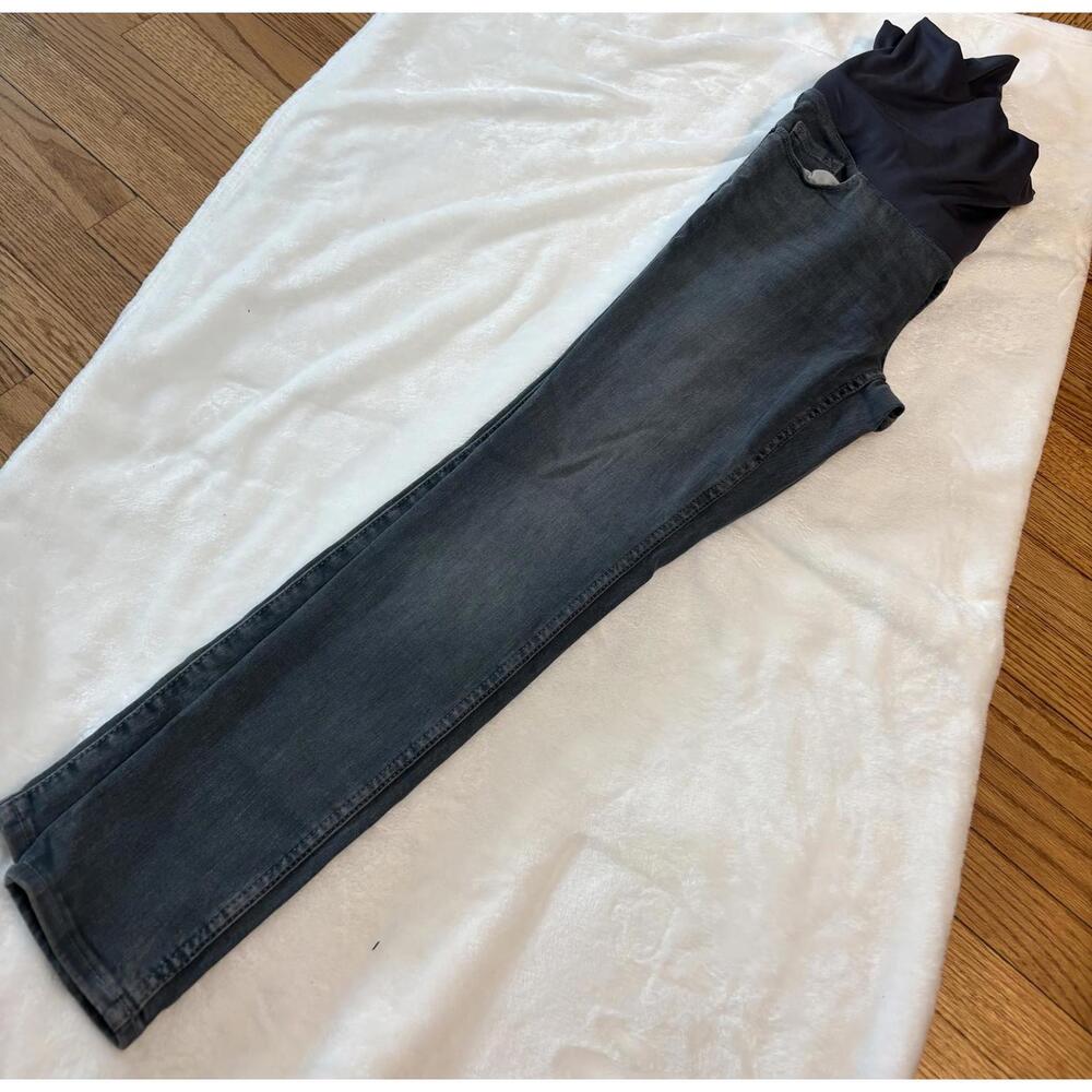 Maternity Skinny Jeans with Stretch Waistband